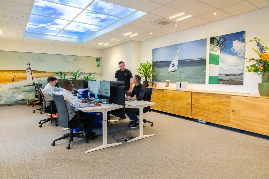 Ons team aan het werk
