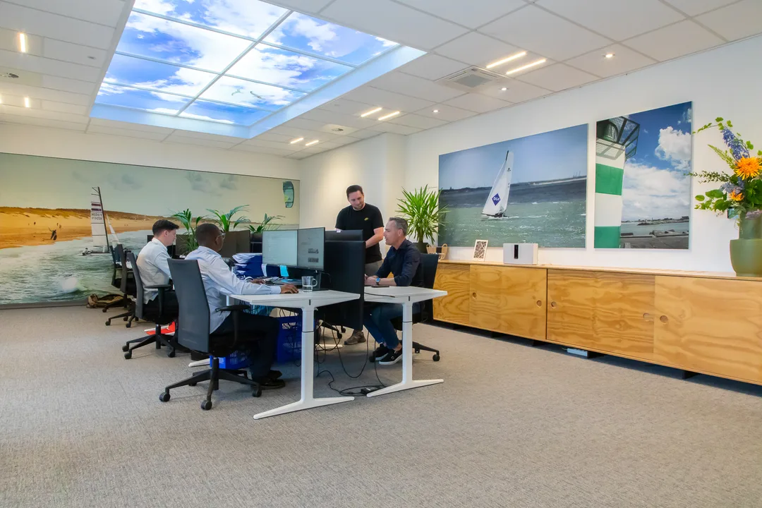 Ons team aan het werk