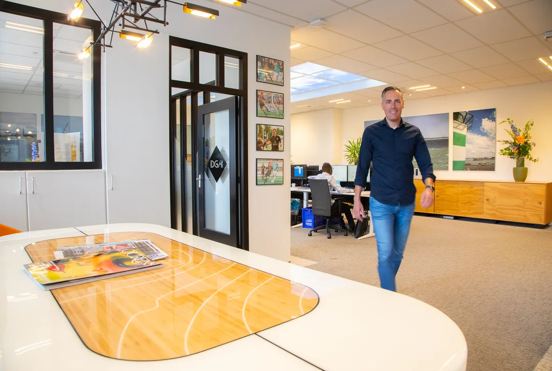 Op ons kantoor